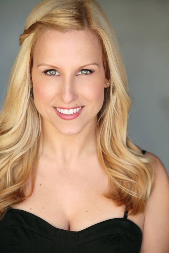 New “Rock of Ages” at the Venetian cast member Tiffany Engen.
